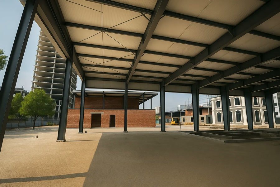 Obra CONGOIS — nave industrial